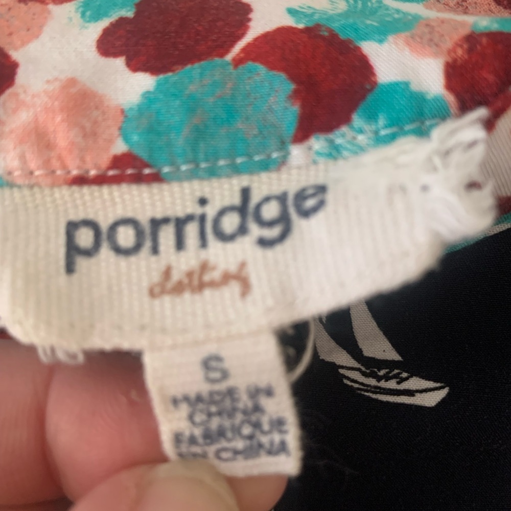 Anthropologie Porridge‎ Petani Pocket Sailboat Nautical Tee Size Small - Picture 6 of 12